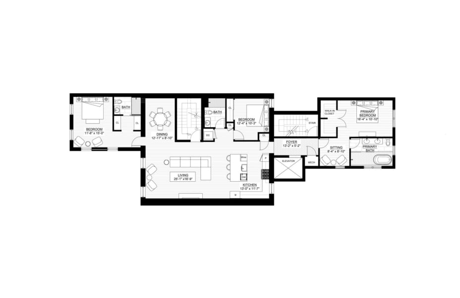 unit d floor plan